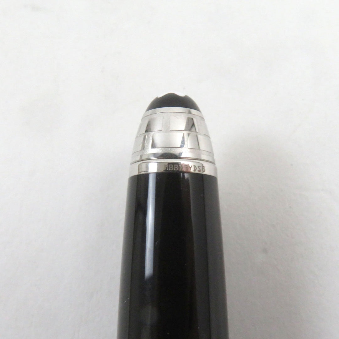 MONTBLANC Ballpoint pen Main: Precious resin Part: Sapphire Black Silver Meisterstck UNICEF Edition Le Grand mens Used Authentic