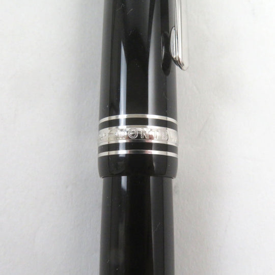 MONTBLANC Ballpoint pen Main: Precious resin Part: Sapphire Black Silver Meisterstck UNICEF Edition Le Grand mens Used Authentic