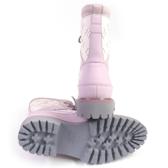 LOUIS VUITTON Ankle boots 1A7P9S leather pink Landscape Line 6