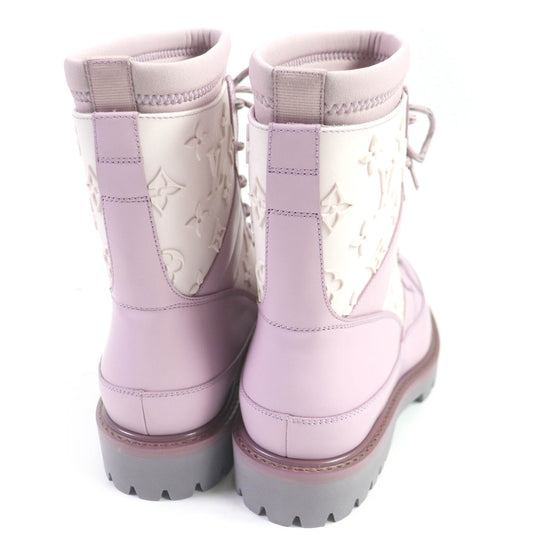 LOUIS VUITTON Ankle boots 1A7P9S leather pink Landscape Line 6
