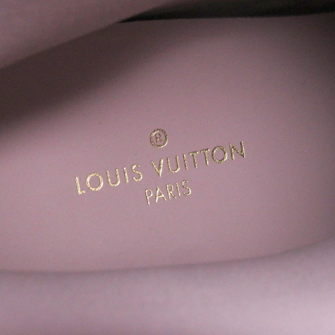 LOUIS VUITTON Ankle boots 1A7P9S leather pink Landscape Line 6