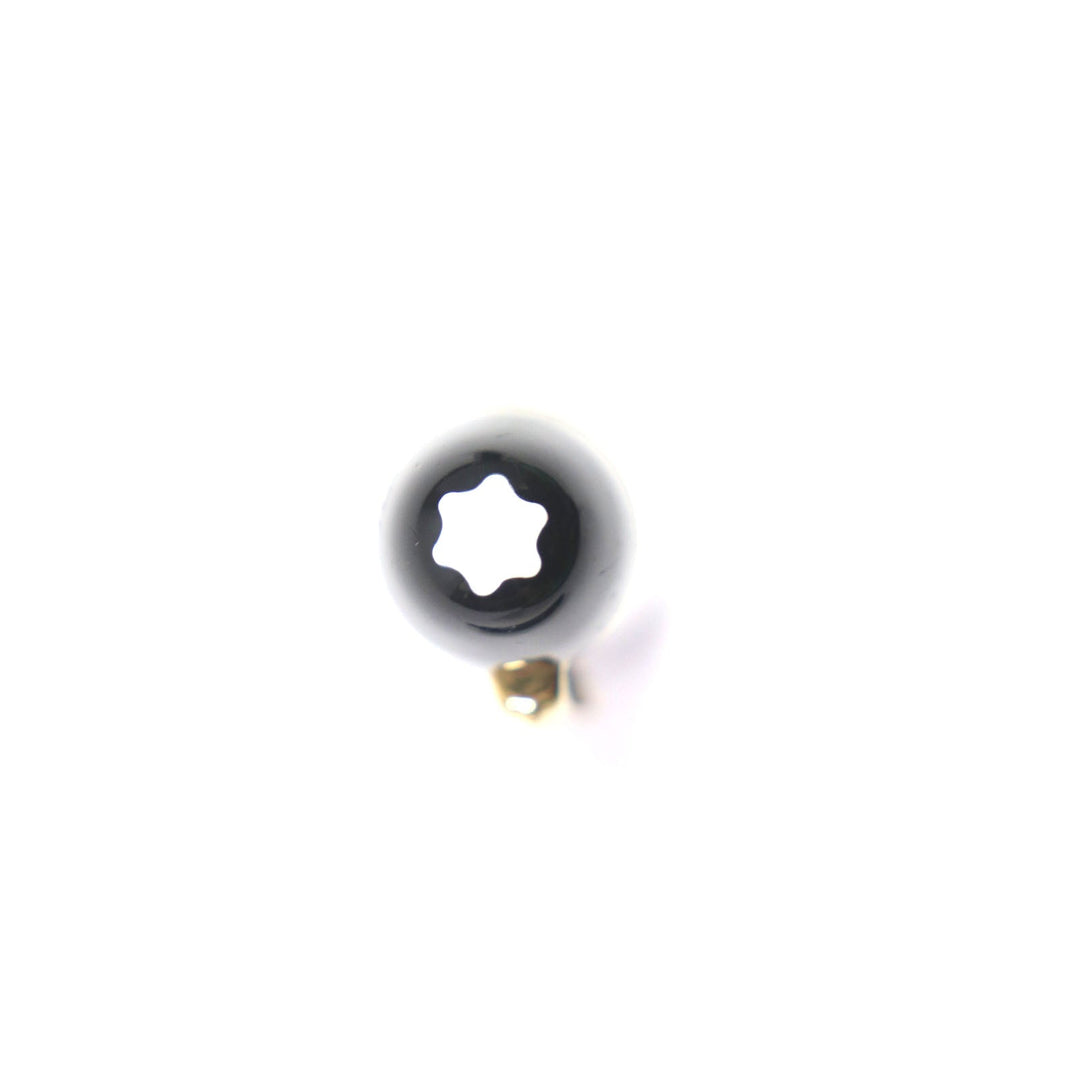 MONTBLANC fountain pen Main: Precious resin Nib: K18 Black gold Meisterstuck No.149 mens Used Authentic