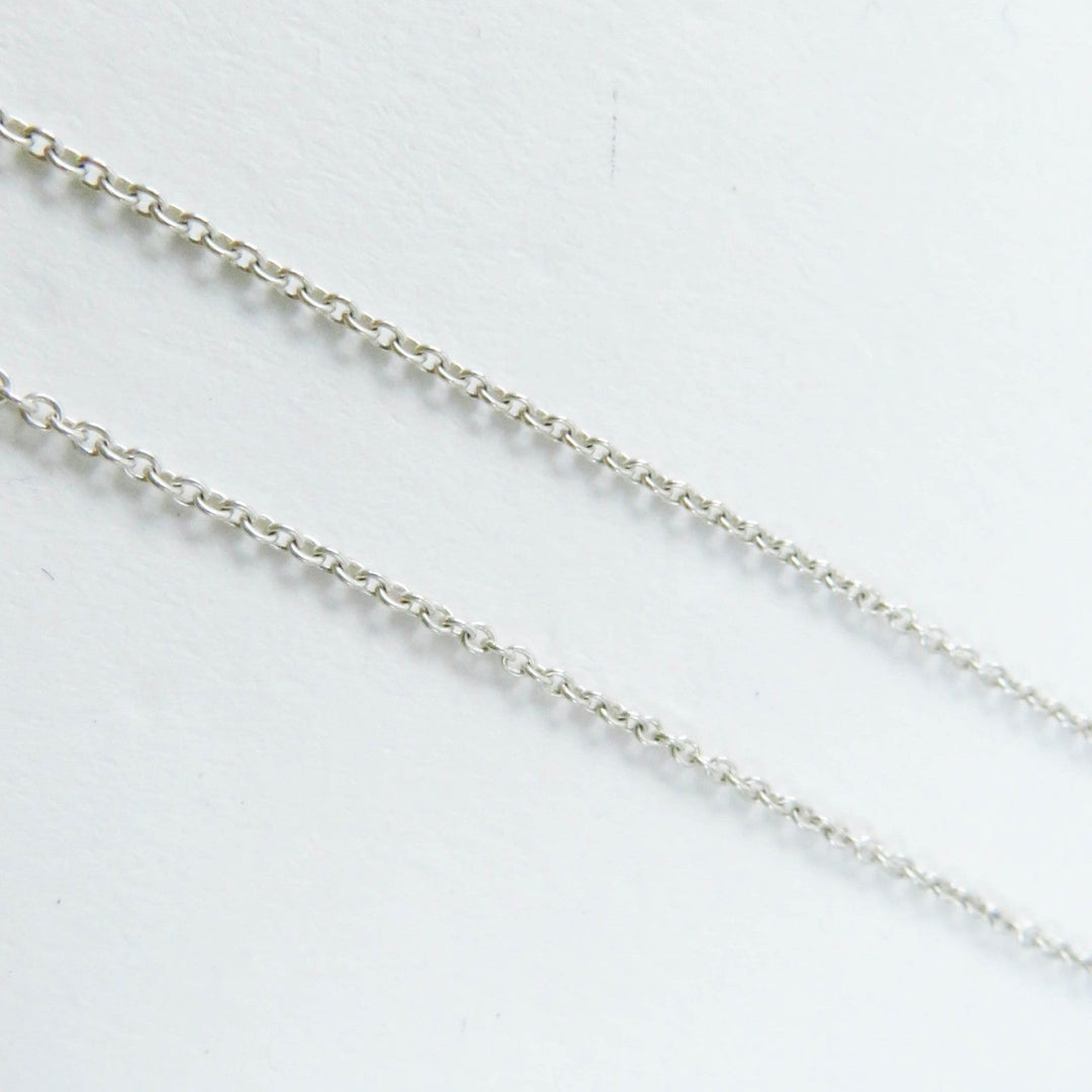 TIFFANY&Co. Necklace Main: AG925, Part: Pink sapphire Pink Silver By the yard Women Used Authentic
