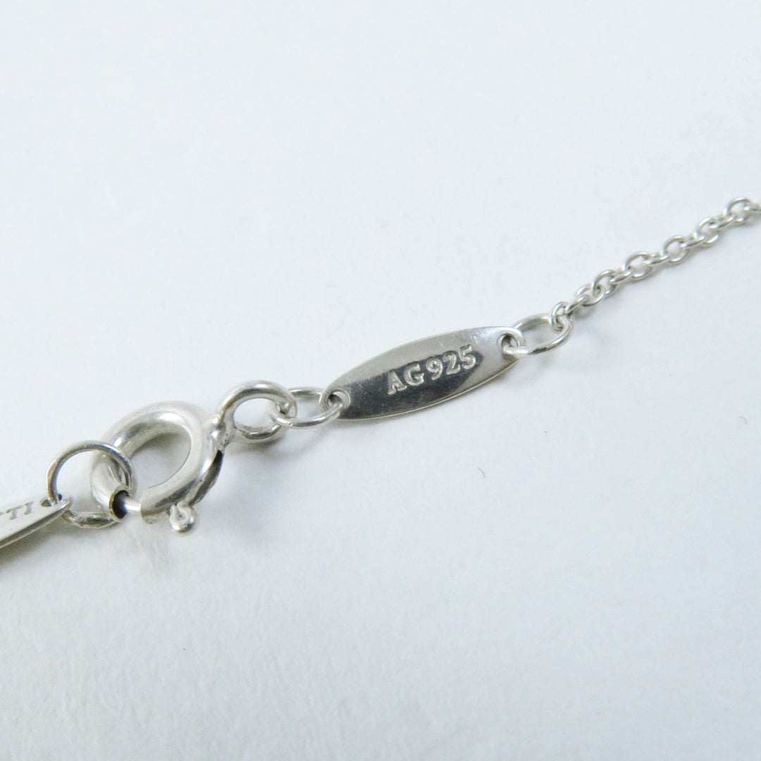 TIFFANY&Co. Necklace Main: AG925, Part: Pink sapphire Pink Silver By the yard Women Used Authentic