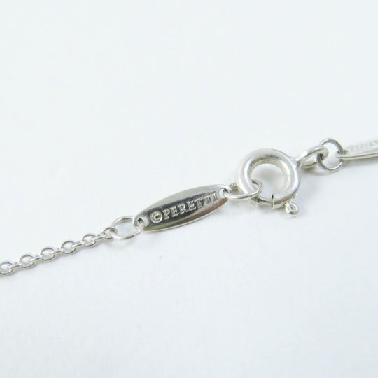 TIFFANY&Co. Necklace Main: AG925, Part: Pink sapphire Pink Silver By the yard Women Used Authentic