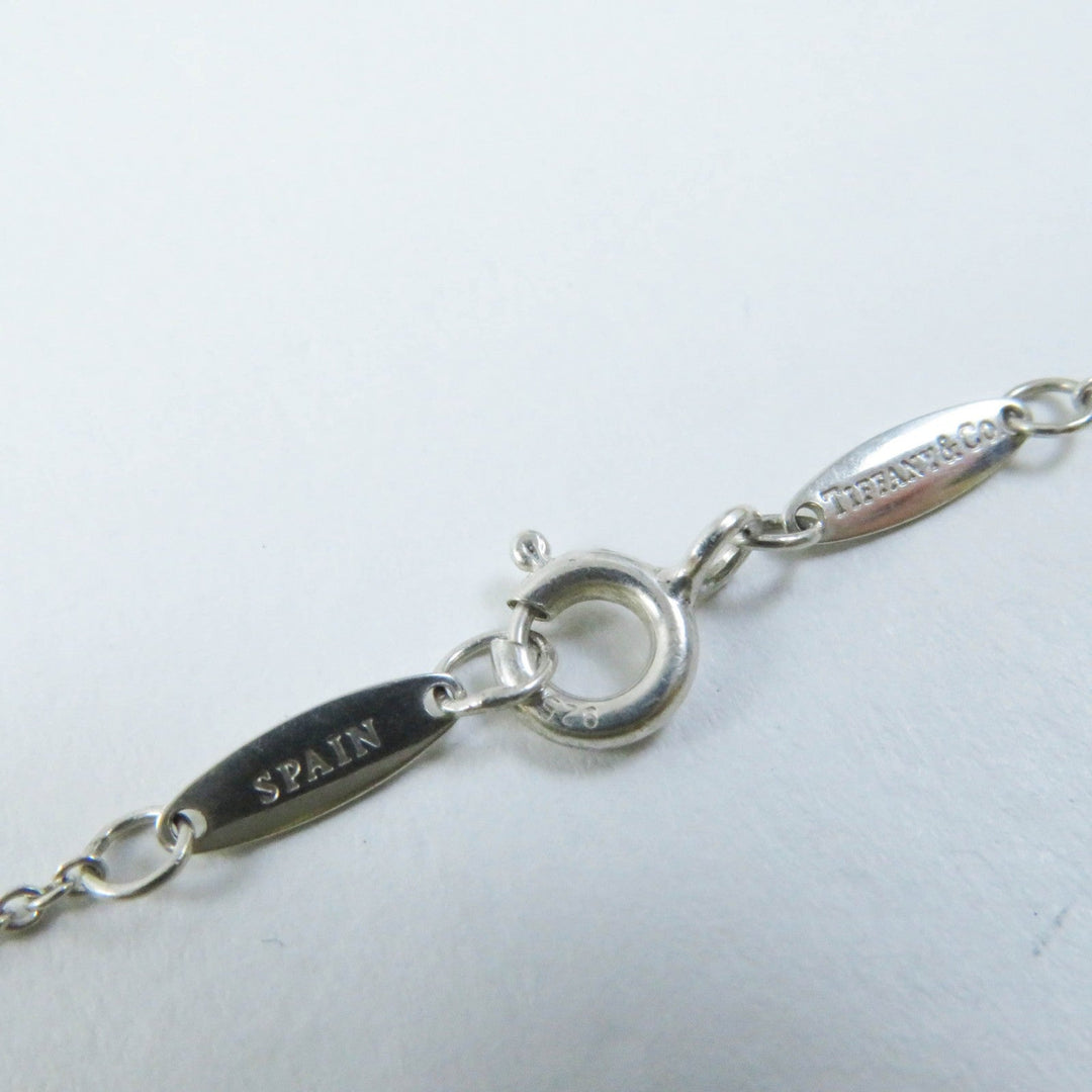 TIFFANY&Co. Necklace Main: AG925, Part: Pink sapphire Pink Silver By the yard Women Used Authentic
