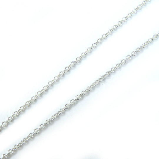 TIFFANY&Co. Necklace Main: AG925, Stone: Aquamarine Silver light blue El Saperetti Color by the Yard Women Used Authentic