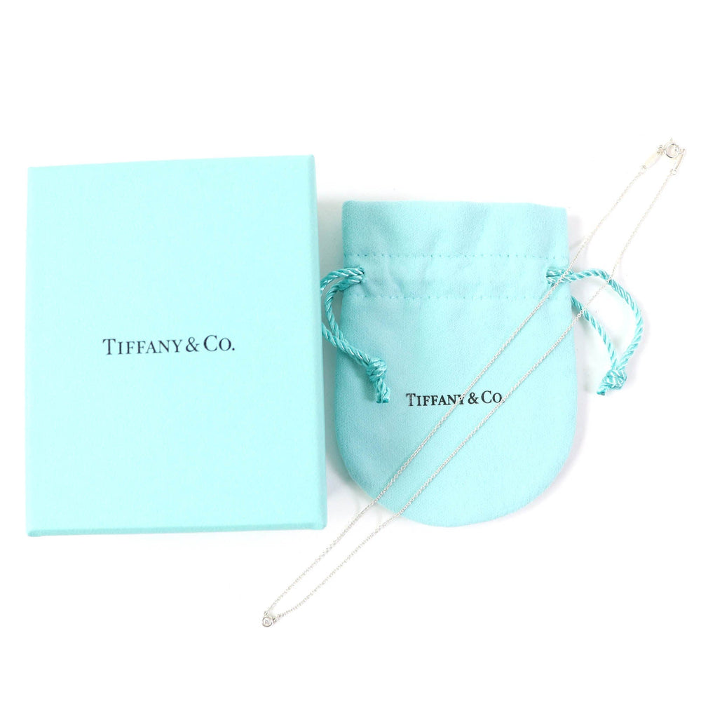 TIFFANY&Co. Necklace Main: AG925, Part: Diamond Silver El Saperetti Color by the Yard Women Used Authentic