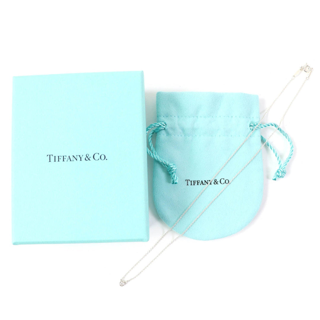 TIFFANY&Co. Necklace Main: AG925, Part: Diamond Silver El Saperetti Color by the Yard Women Used Authentic