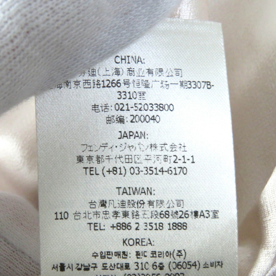 FENDI Blouson FJ7405 Outer: 100% rayon, Lining: 100% rayon Light pink Women 40 Used Authentic