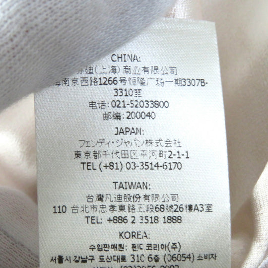 FENDI Blouson FJ7405 Outer: 100% rayon, Lining: 100% rayon Light pink Women 40 Used Authentic
