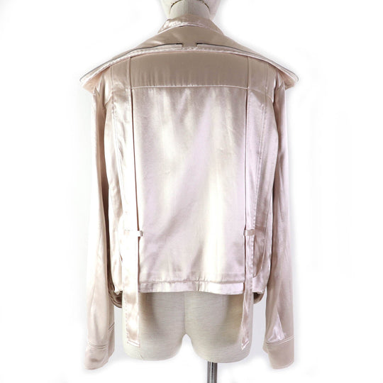 FENDI Blouson FJ7405 Outer: 100% rayon, Lining: 100% rayon Light pink Women 40 Used Authentic