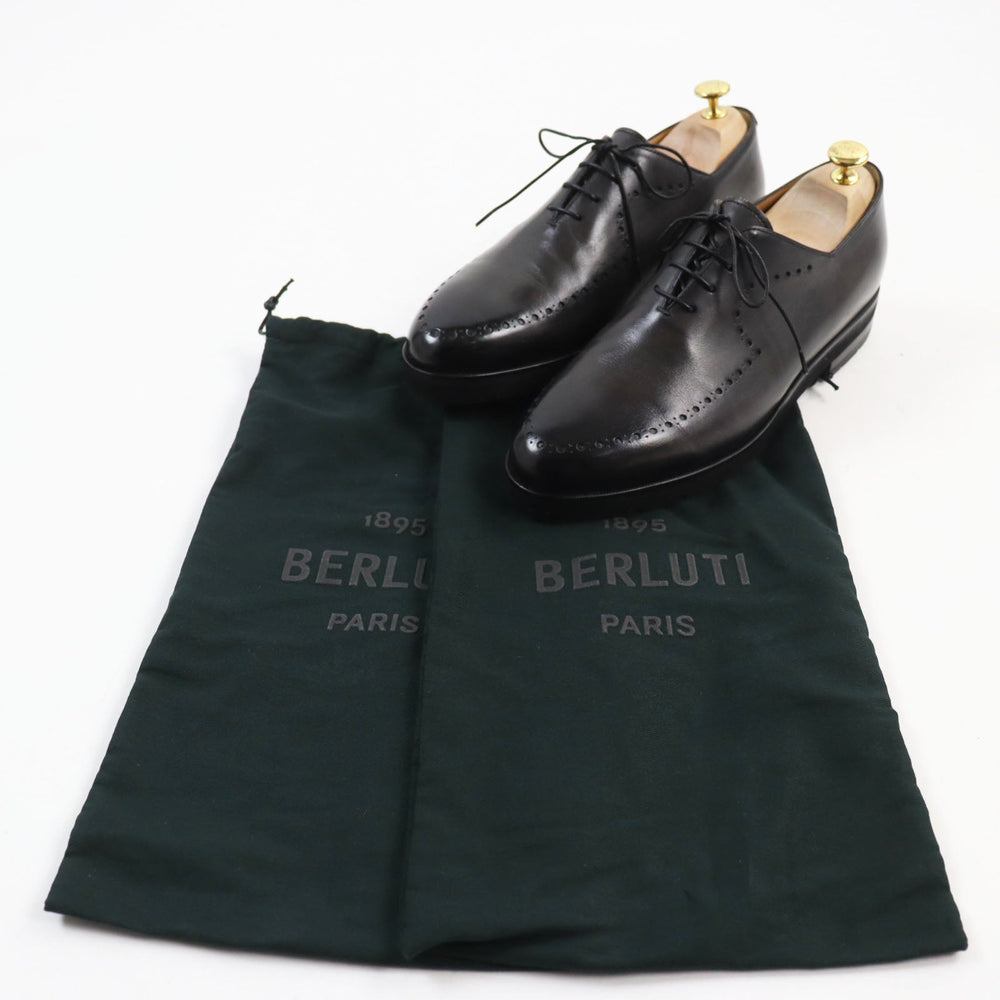 Berluti Leather shoes Main: Leather black New Physio mens 8 1/2 Used Authentic