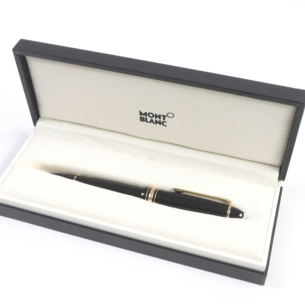 MONTBLANC fountain pen Main: Resin Nib: K14 Black gold mens Used Authentic