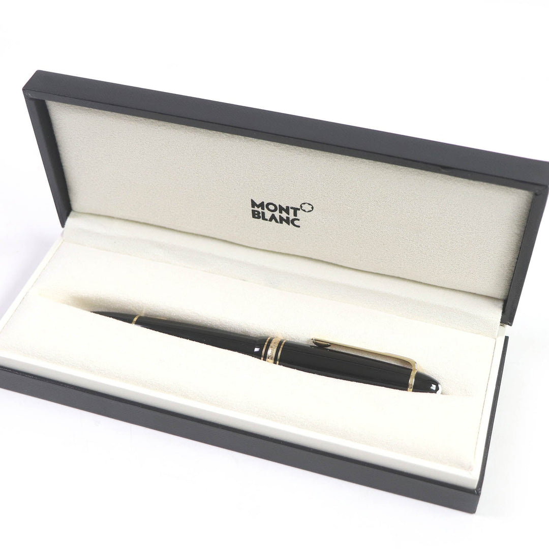 MONTBLANC fountain pen Main: Resin Nib: K14 Black gold mens Used Authentic