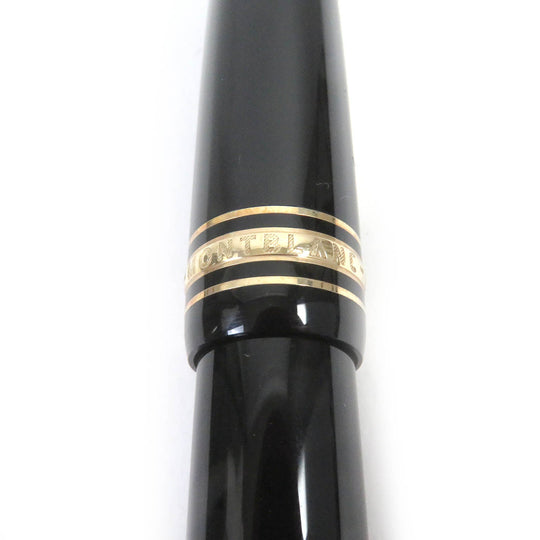 MONTBLANC fountain pen Main: Resin Nib: K14 Black gold mens Used Authentic