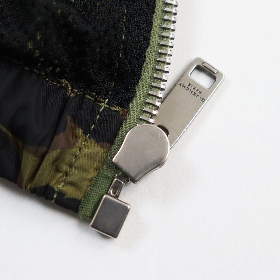 GIVENCHY Nylon jacket BM00C412P2 Outer: 100% nylon, Lining: 100% polyester Khaki type mens 46 Used Authentic