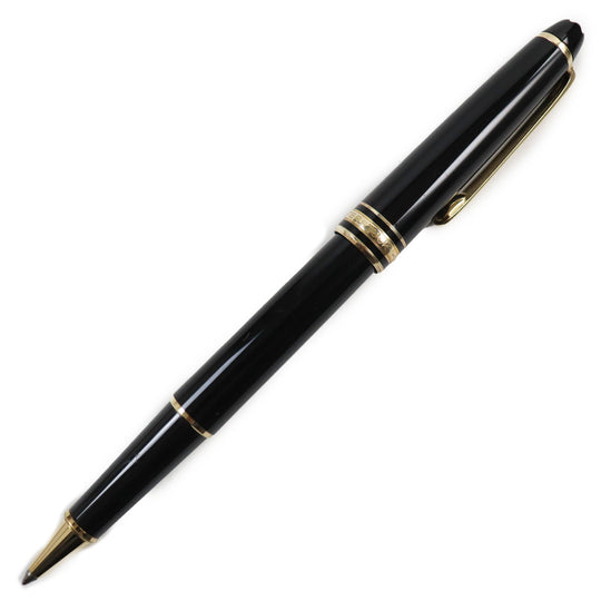MONTBLANC Ballpoint pen Gold Plated Black gold Meisterstck Classic Women(Unisex) Used Authentic