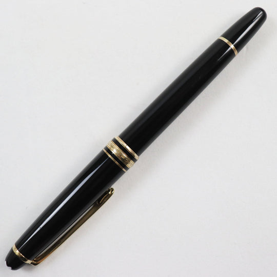 MONTBLANC Ballpoint pen Gold Plated Black gold Meisterstck Classic Women(Unisex) Used Authentic