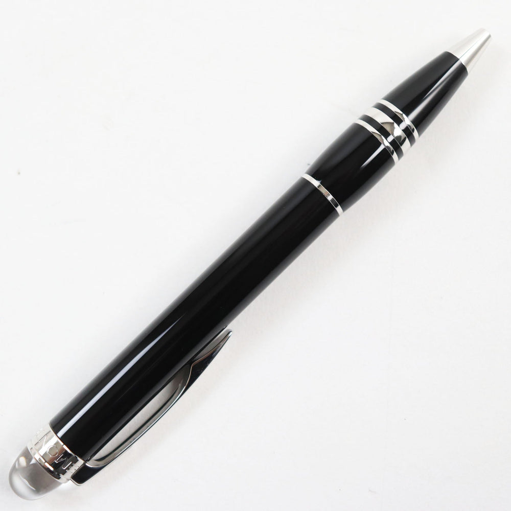 MONTBLANC Ballpoint pen Precious resin Black Silver Starwalker Women(Unisex) Used Authentic