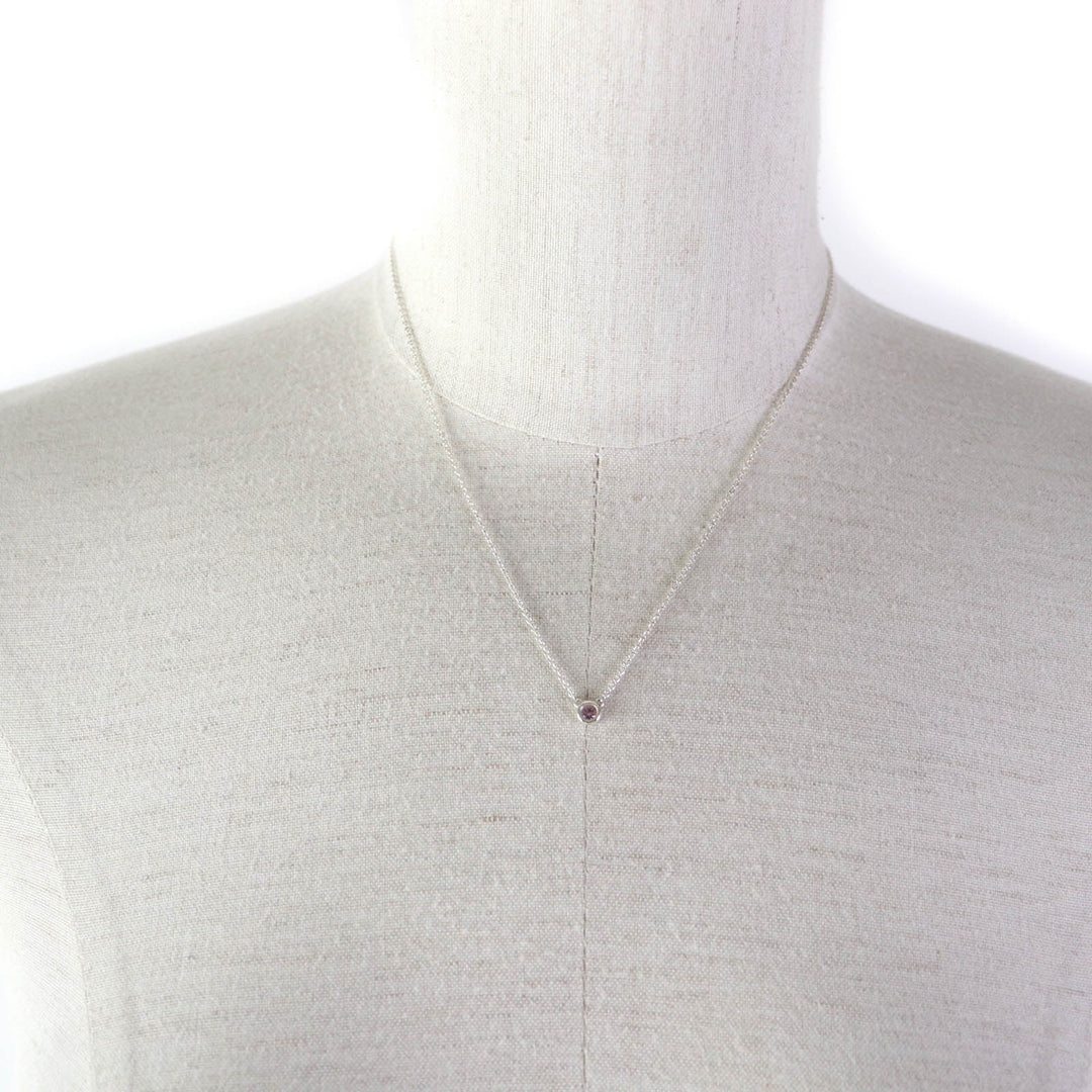 TIFFANY&Co. Necklace Main: SV925, Part: Pink sapphire Pink Silver El Saperetti Color by the Yard Pink Sapphire Pendant Women Used Authentic
