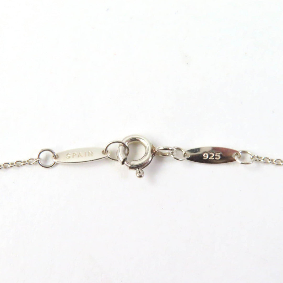 TIFFANY&Co. Necklace Main: SV925, Part: Pink sapphire Pink Silver El Saperetti Color by the Yard Pink Sapphire Pendant Women Used Authentic