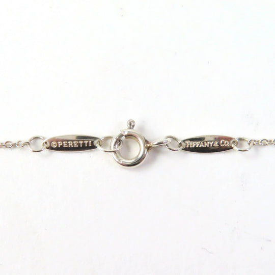TIFFANY&Co. Necklace Main: SV925, Part: Pink sapphire Pink Silver El Saperetti Color by the Yard Pink Sapphire Pendant Women Used Authentic