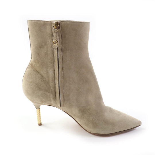 LOUIS VUITTON short boots 1A950H Main: Suede beige Ultimate Line Women 38 Used Authentic