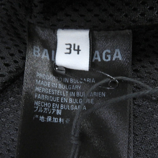 BALENCIAGA Blouson 529213 Main: 100% nylon, Main: 100% cotton, Lining: 100% polyester black mens 34 Used Authentic