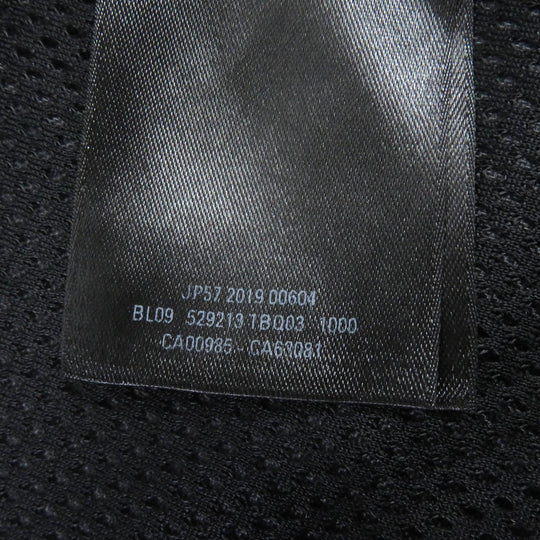 BALENCIAGA Blouson 529213 Main: 100% nylon, Main: 100% cotton, Lining: 100% polyester black mens 34 Used Authentic