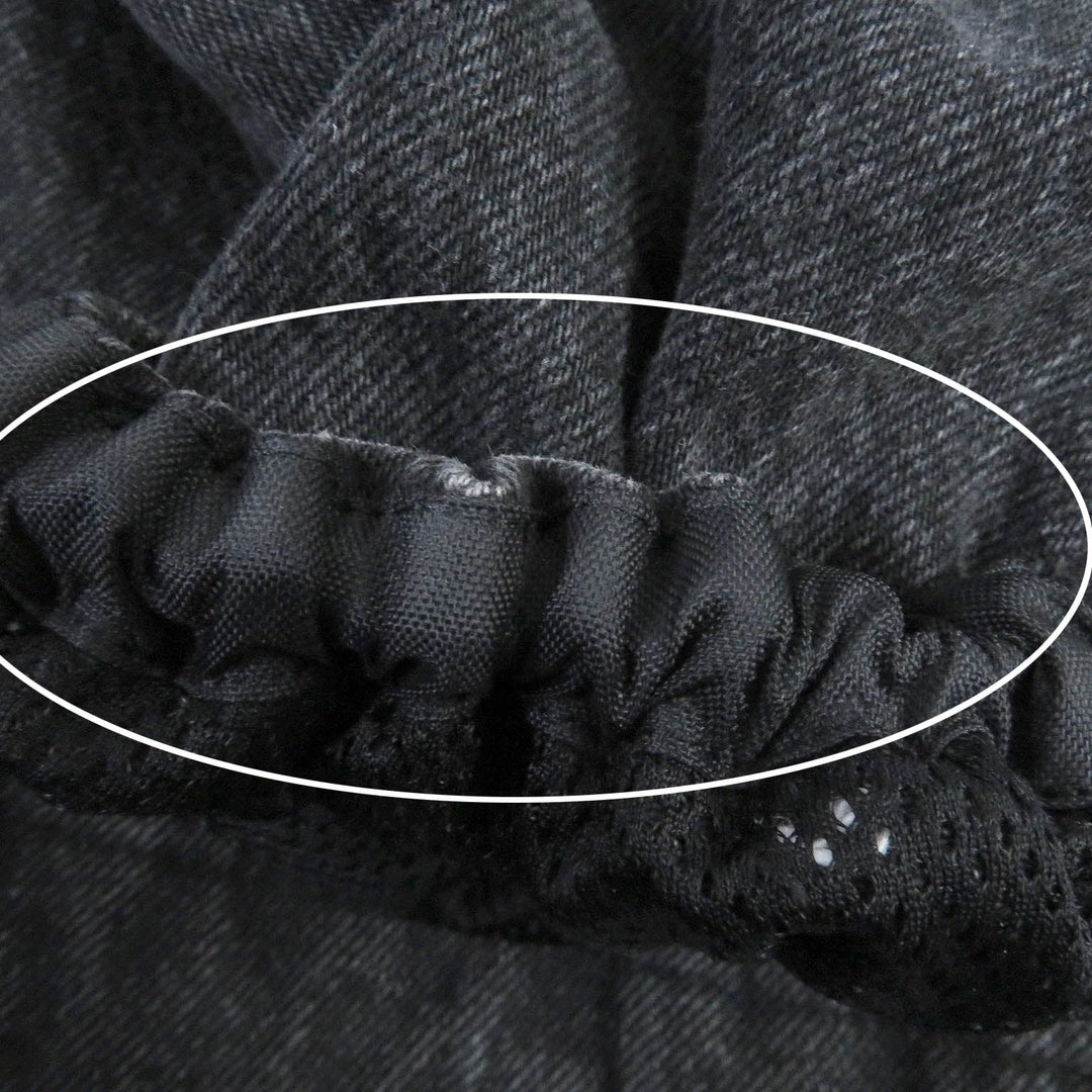 BALENCIAGA Blouson 529213 Main: 100% nylon, Main: 100% cotton, Lining: 100% polyester black mens 34 Used Authentic