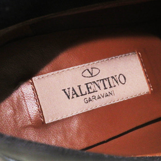 Valentino Garavani short boots UW2S0Z80 leather black 35 1/2