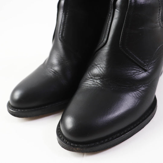 Valentino Garavani short boots UW2S0Z80 leather black 35 1/2