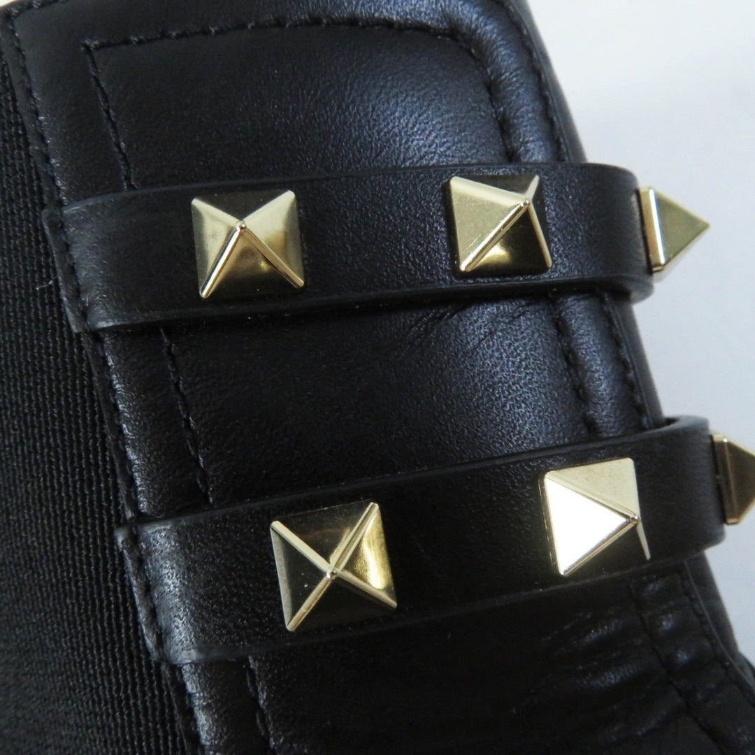 Valentino Garavani short boots UW2S0Z80 leather black 35 1/2