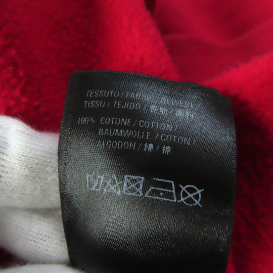 BALENCIAGA Hoodie 570811 Main: 100% cotton Red mens XXL Used Authentic