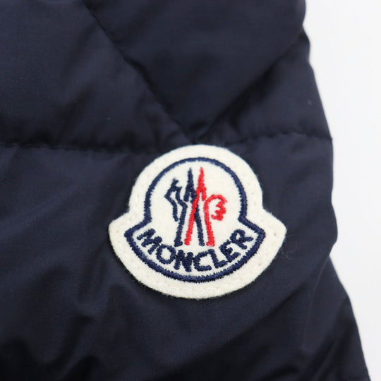 MONCLER Down jacket Outer: 100% nylon, Lining: 100% nylon, Filling: 90% down, Filling: 10% feather Dark navy YERES YERES mens 3 Used Authentic