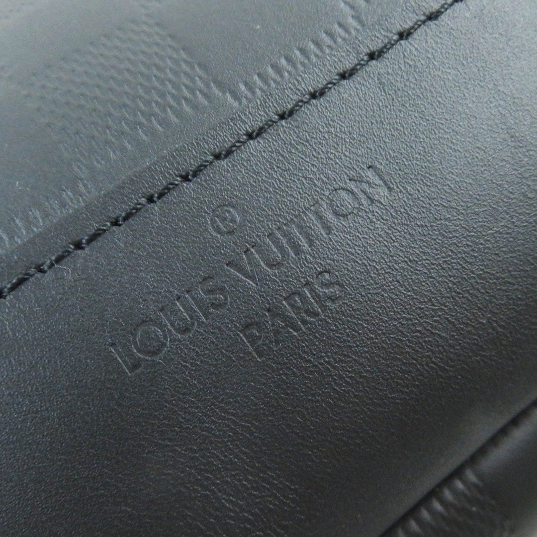LOUIS VUITTON Sling bag N41720 Damier Anfini black Avenue sling bag mens Used Authentic