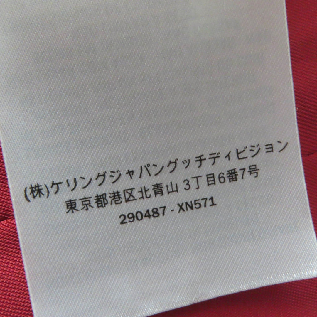 GUCCI Riders jacket 290487 Main: Lamb leather, Lining: 100% rayon black Women 40 Used Authentic