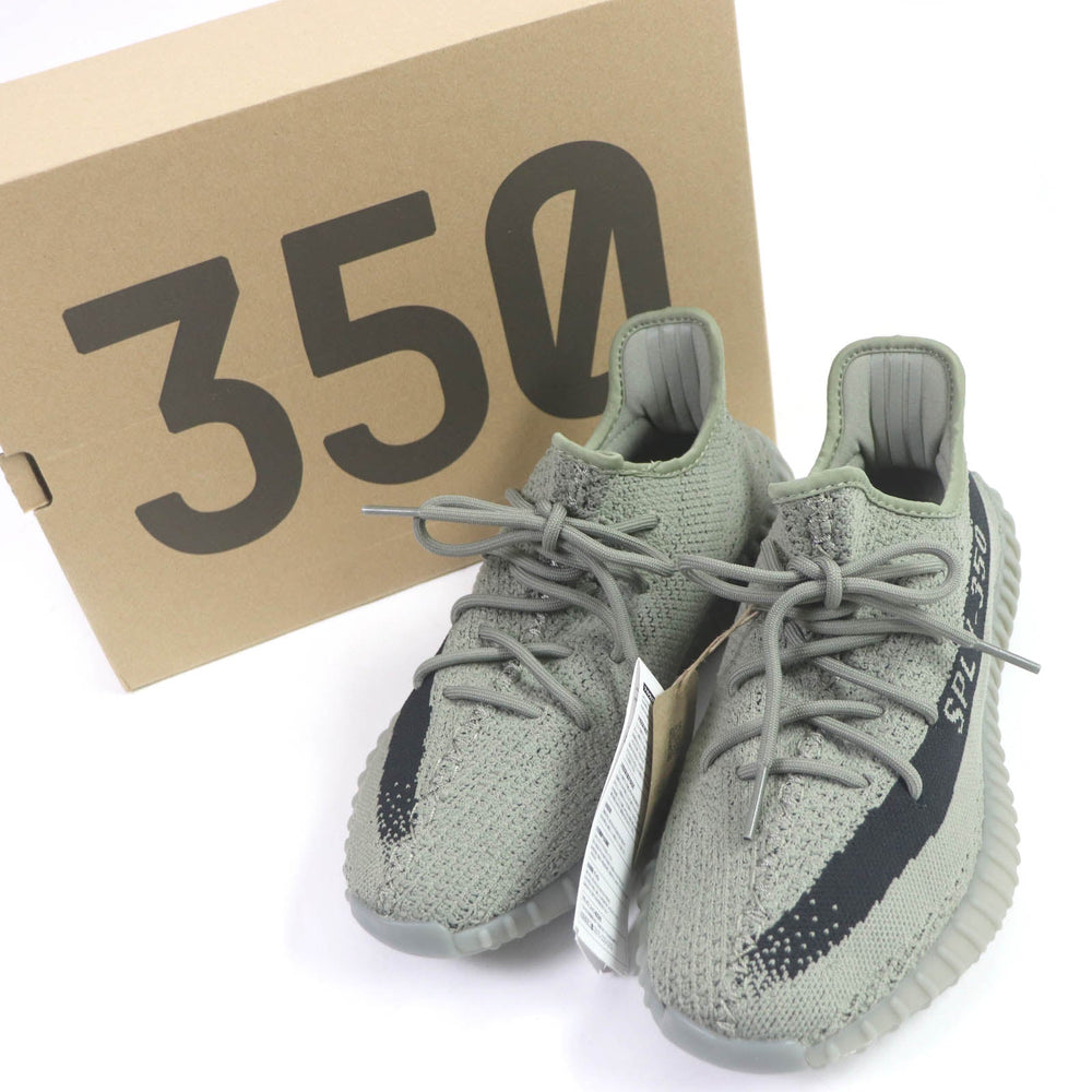 adidas Low cut sneakers HQ2059 Synthetic fiber, rubber sole charcoal YEEZY BOOST 350 V2 mens 43 1/2 Used Authentic