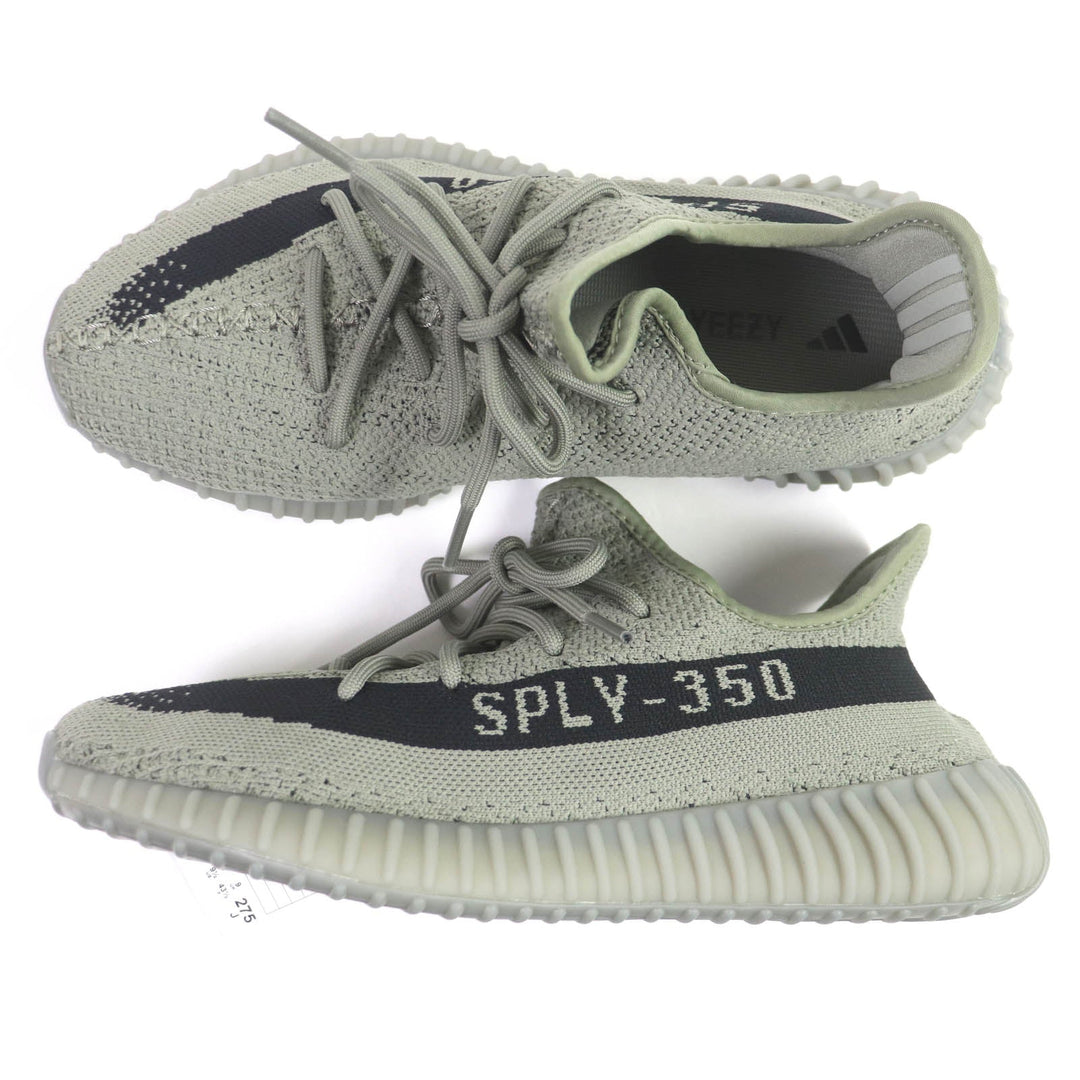 adidas Low cut sneakers HQ2059 Synthetic fiber, rubber sole charcoal YEEZY BOOST 350 V2 mens 43 1/2 Used Authentic