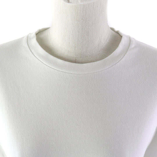 LOEWE Short sleeve T-shirt S359333XCC Main: 100% cotton, Part: 100% wool white Women XS Used Authentic