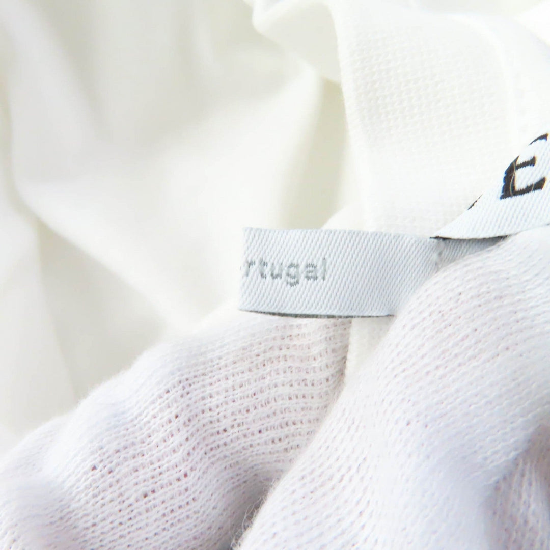 LOEWE Short sleeve T-shirt S359333XCC Main: 100% cotton, Part: 100% wool white Women XS Used Authentic