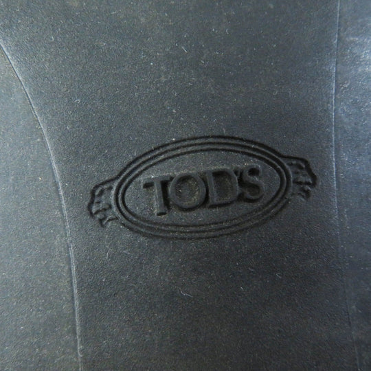 TOD�fS loafers Main: Leather Dark navy Women 38 1/2 Used Authentic
