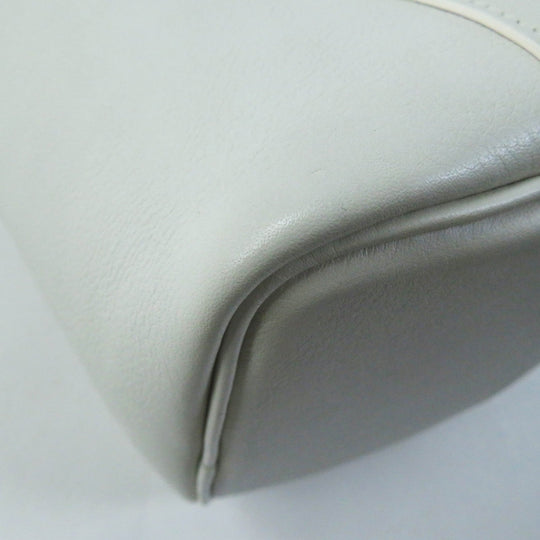 HERMES Handbag Swift, Palladium Metal white picotanlock micro Women Used Authentic