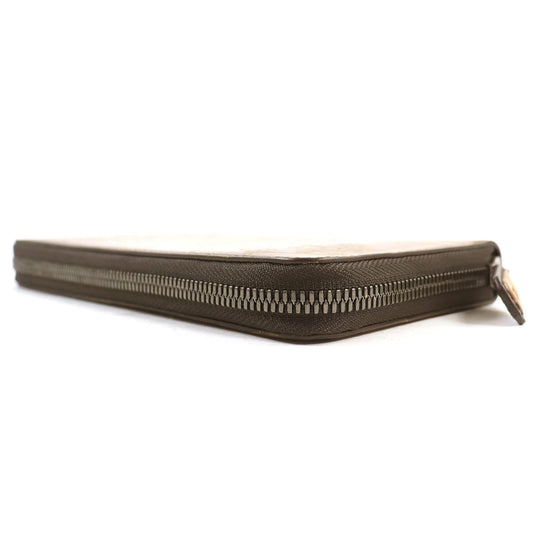 Berluti Long Wallet Purse Golden patine Brown Itauba mens Used Authentic