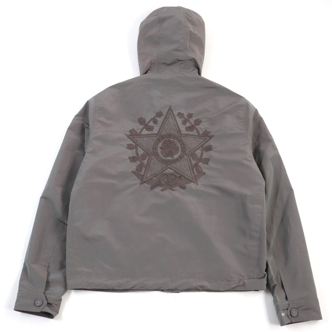 Dior HOMME Blouson 243C426A4959 Outer: 100% polyester, Lining: 100% cupra, Part: 100% polyester Grey Iridescent mens 46 Used Authentic