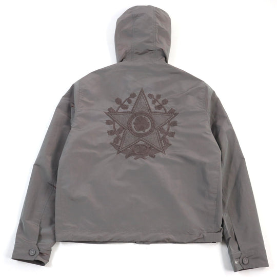 Dior HOMME Blouson 243C426A4959 Outer: 100% polyester, Lining: 100% cupra, Part: 100% polyester Grey Iridescent mens 46 Used Authentic