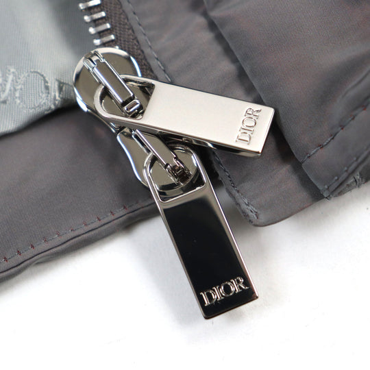 Dior HOMME Blouson 243C426A4959 Outer: 100% polyester, Lining: 100% cupra, Part: 100% polyester Grey Iridescent mens 46 Used Authentic
