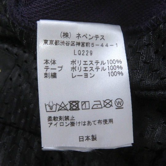 Needles Pants LQ229 Main: 100% polyester, embroidery: 100% rayon purple mens S Used Authentic
