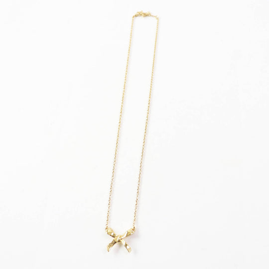 FENDI Necklace 8AK081 Gold Plated gold Women Used Authentic